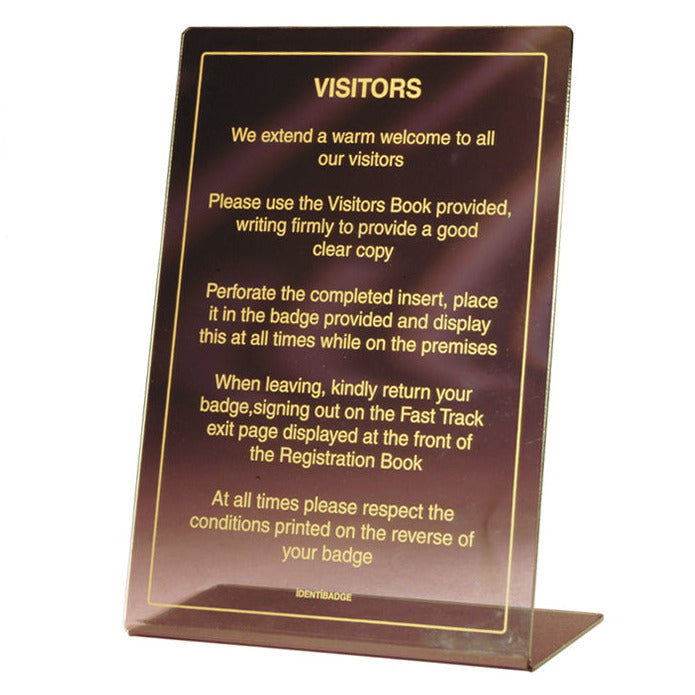 Reception Welcome Sign – Medisave UK
