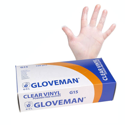 Vinyl PF Gloves Small - Box Of 100 - Discontinued