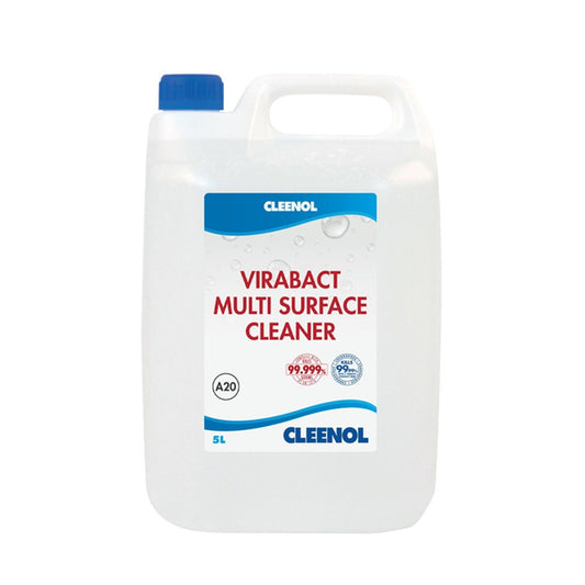 Cleenol Virabact Multi Surface Disinfectant 5L Bottle