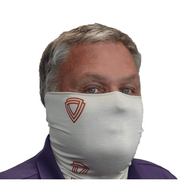 Virustatic Shield Face Covering Snood - Reusable and Washable - Virustatic Shield