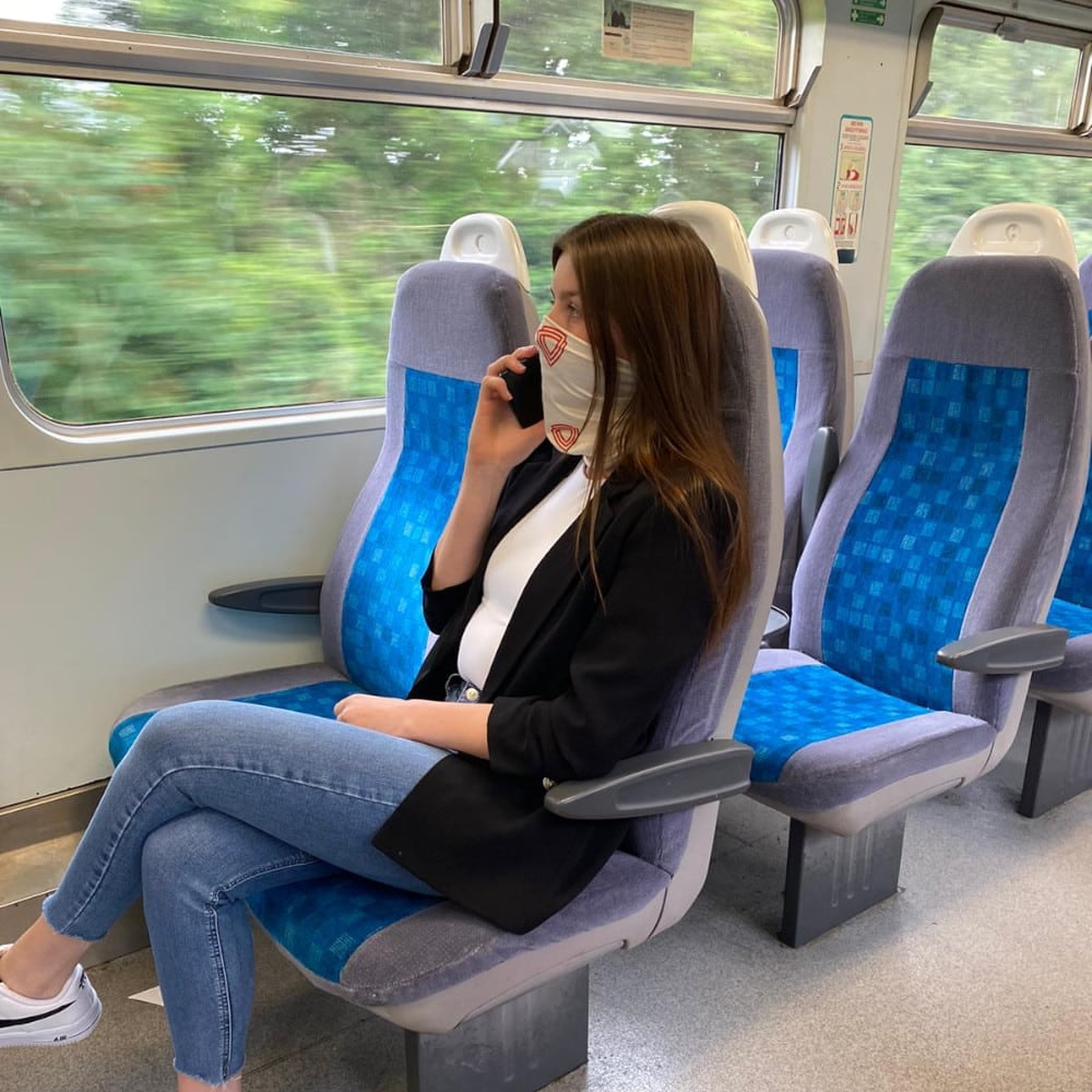 Virustatic Shield Face Covering Snood - Reusable and Washable - Virustatic Shield