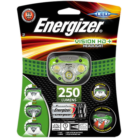Energizer Vision HD+ 3xAAA Headlight