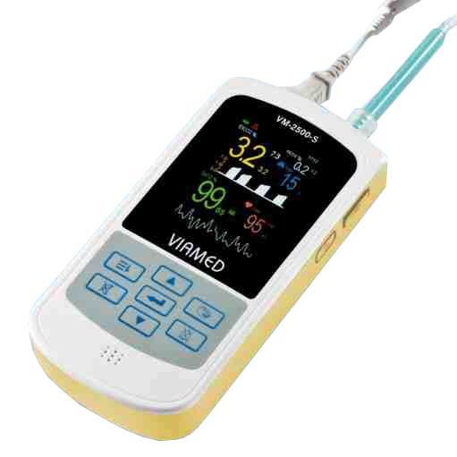 Viamed VM-2500 Sidestream Capnograph