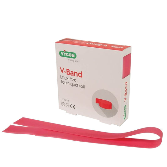 Red Rubber Toe Tourniquet 1 Metre - Merlin