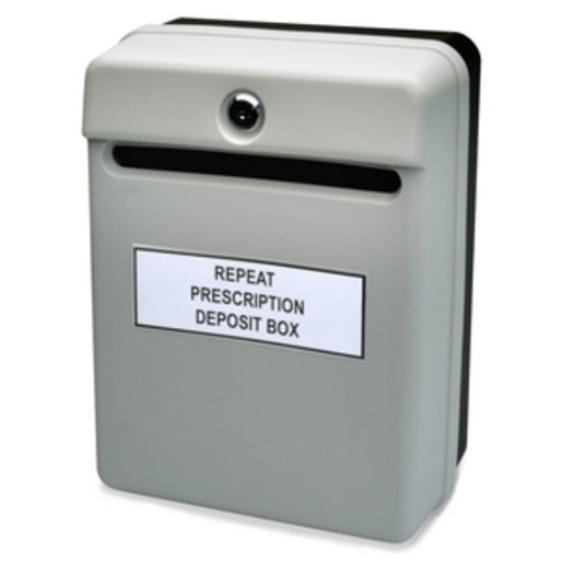 Helix Repeat Prescription Deposit Box - Grey – Medisave UK