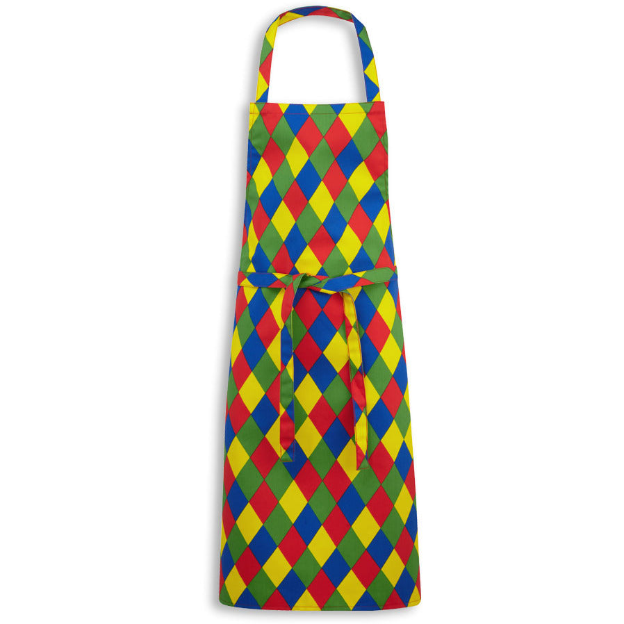 Bib Apron With Matching Halter and Ties - 