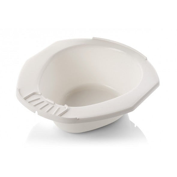 Commode pan, Volume 3000ml white – Medisave UK