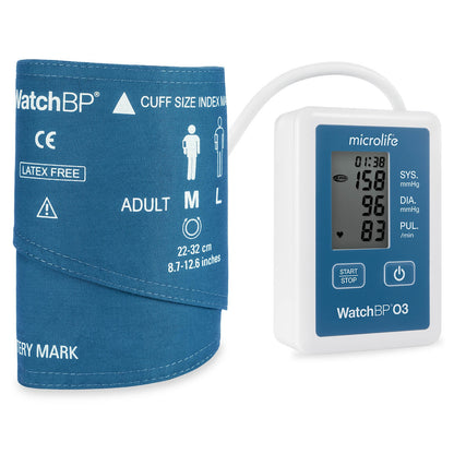 WatchBP O3 Ambulatory 24hr BP Monitor with AFIB & Central BP - Premier - Microlife