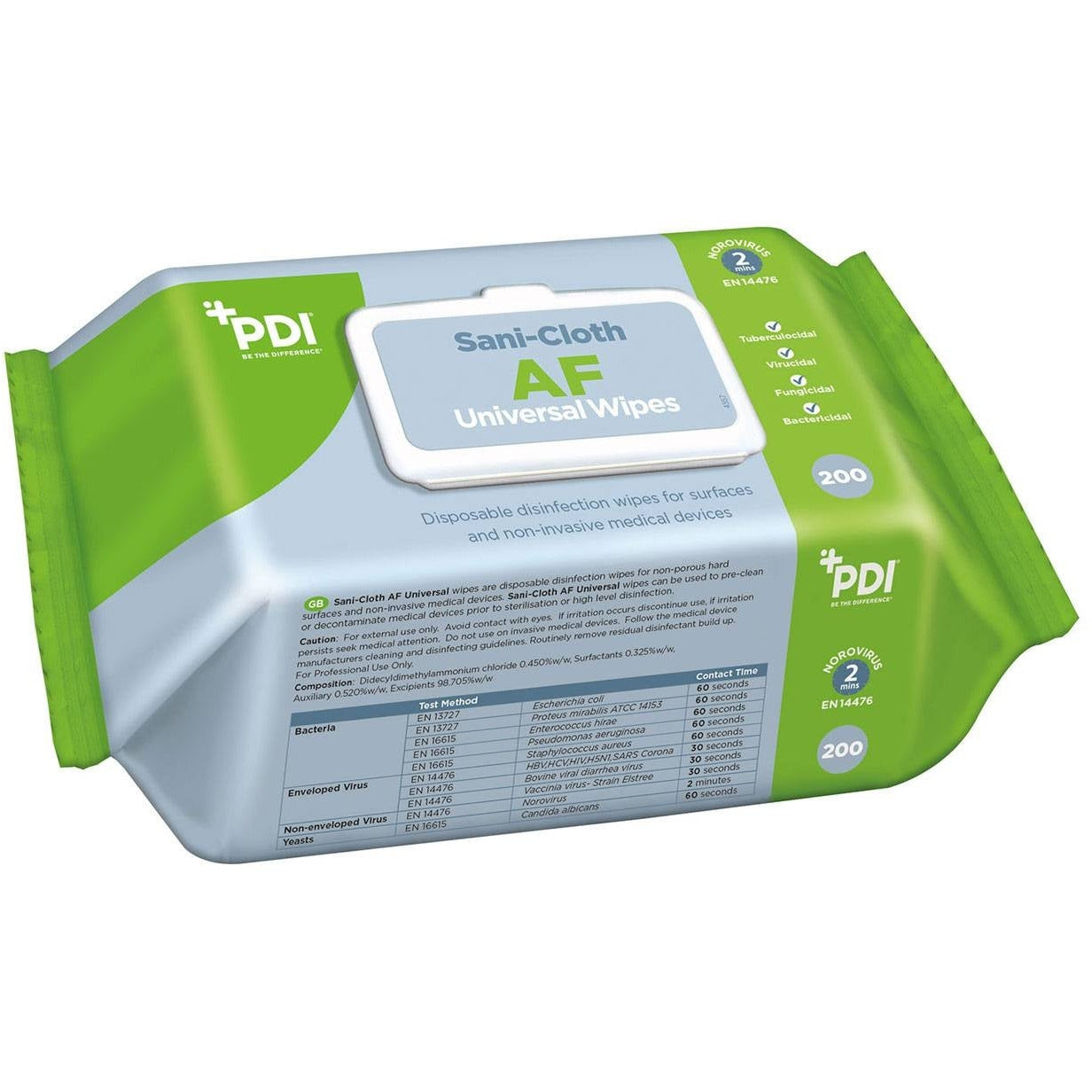 PDI Universal Wipes - Pack of 200