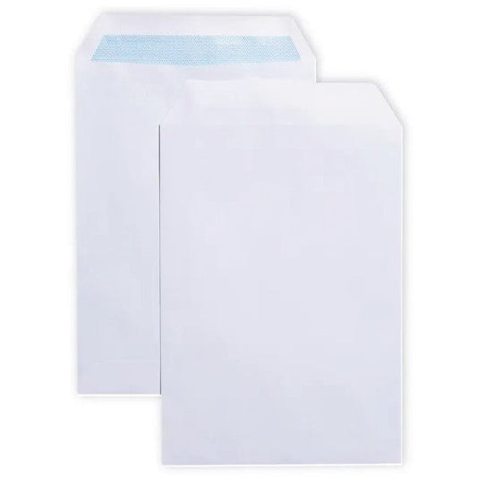 C5 Envelopes Pocket Self Seal 90gsm White (- Pack of 500)