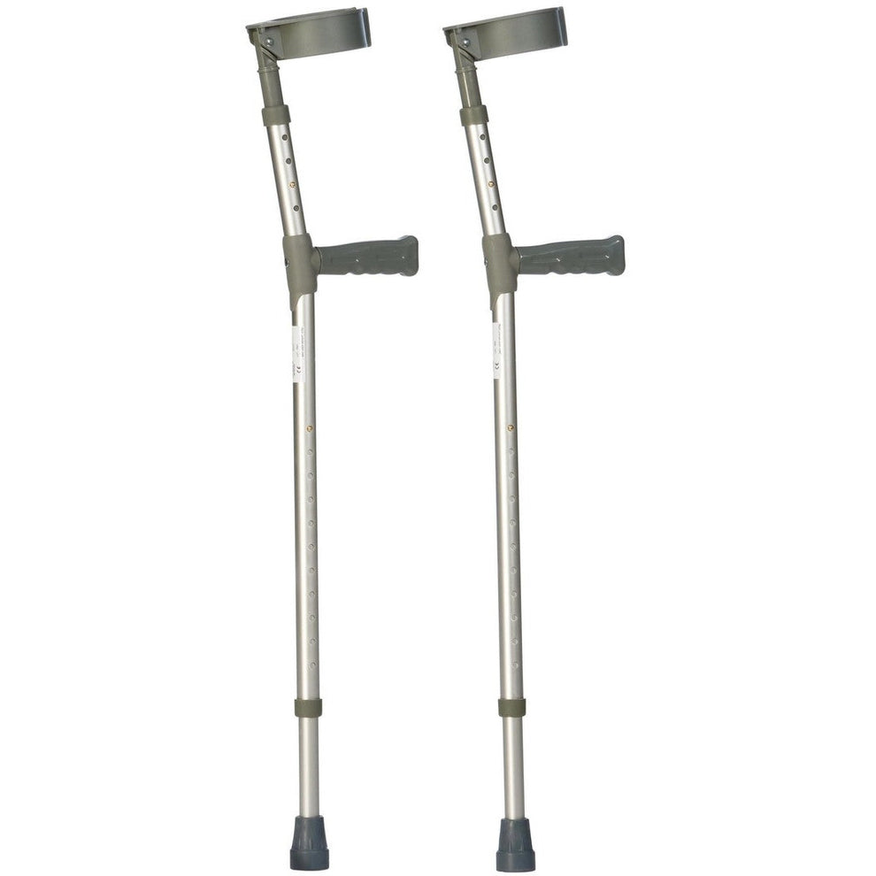 Elbow Double Adjustable Crutches Extra Long – Medisave UK