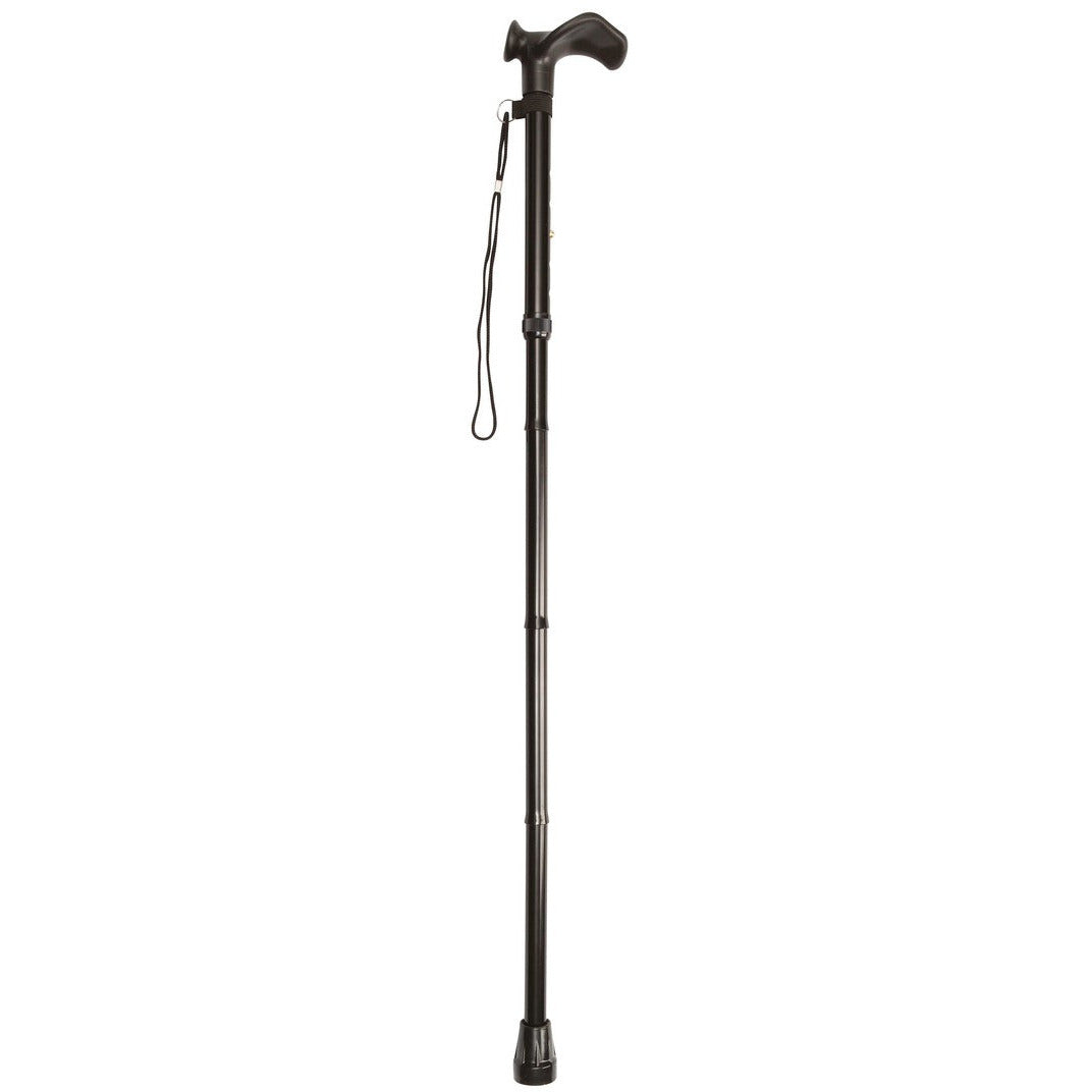 Anatomic Adjustable Walking Stick L/H 33" - 37" With Strap - SINGLE - Drive Medical