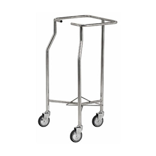 Bristol Maid Lightweight 3 Castor Linen Bag Holder - Stainless Steel - 