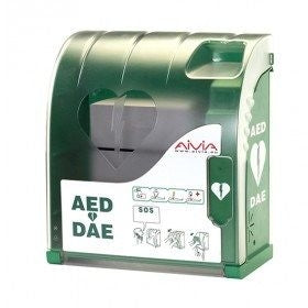 Aviva AED Wall Cabinet with Heating