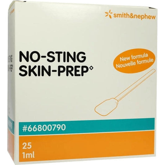 SECURA No-Sting Barrier Film 1ml x 25 Swabs - Smith & Nephew