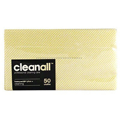 Cleanall Heavy Weight Plus - 50 Cleaning Cloths - 