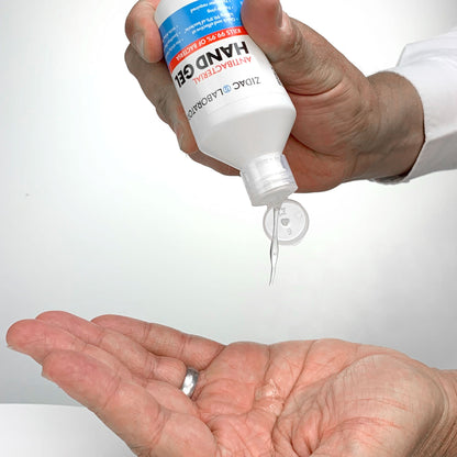 Zidac 70% Alcohol Hand Gel - 100ml Bottle - Hospital Grade - Zidac Laboratories