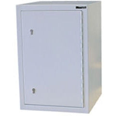 Controlled Drugs Cabinet 695 X 470 X 480mm | 2 Shelves (Adjustable) 3 Door Shelves | Floor Fixing | L/H Hinge / Warning Light